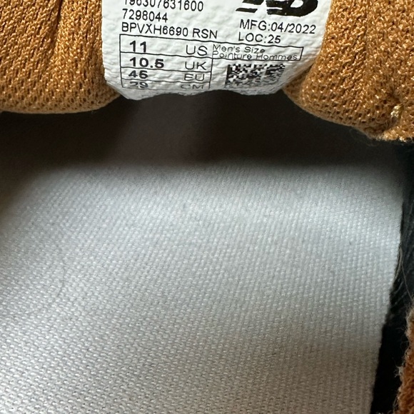 New Balance 515 V3 Workwear Sneakers Suede/Textile Upper Brown/Blue Men’s 11D - Picture 9 of 9